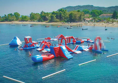 Tuyệt vời Sân sau mở Inflatable Công viên nước Ngoài trời Blow Up Công viên nước