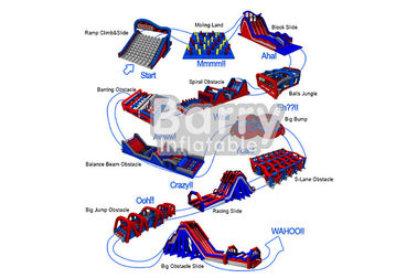 Trò chơi Team Building ngoài trời Khóa học vượt chướng ngại vật 5k với Plato PVC