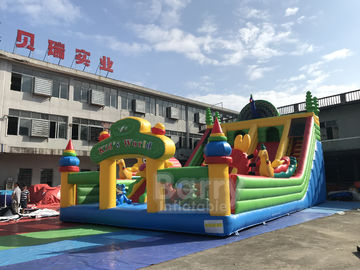 Khu vui chơi thương mại bơm hơi cho trẻ em / Công viên giải trí Trampoline bơm hơi