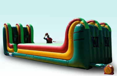 Cuộc đua thú vị 2 trong 1 Lane Bungee Chạy đua với bóng rổ