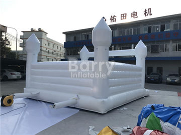 Ngôi nhà bị trả lại màu trắng ngoài trời có mái che cho đám cưới Lâu đài Bouncy cho bữa tiệc Đám cưới bơm hơi Nhà bị trả lại