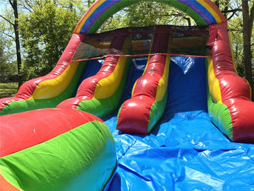 12 '' Tall Kids Backyard Đôi Trượt Nước Trượt Nước Trượt N Trượt N Có Hồ Bơi