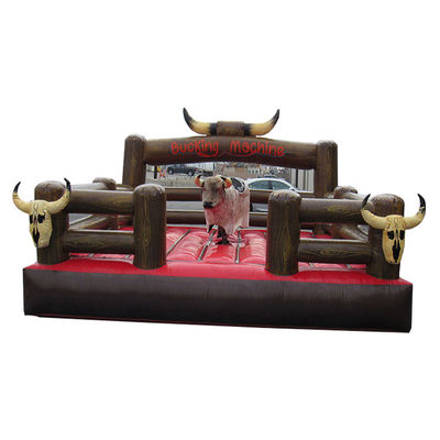Xe bò bơm hơi Rodeo cơ khí 5 * 5m thương mại
