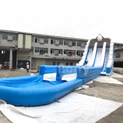 Bạt tùy chỉnh Trượt trượt nước ngoài trời Trượt nước cho người lớn