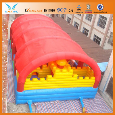 Thanh thiếu niên Lâu đài Bouncy Bơm hơi cho Công viên Chủ đề Kháng chiến