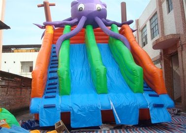 Vui trượt Inflatable thương mại, Hồ bơi bơm hơi trượt cho công viên nước