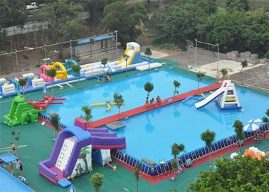 Durable Inflatable Aqua Park / Công viên nước Dự án Đối với các trò chơi bơm hơi