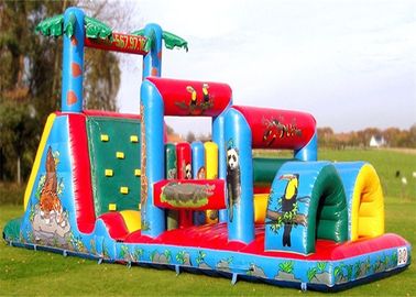 Khóa học tránh chướng ngại vật thương mại, người lớn và Kid Blow Up Course Obstacle