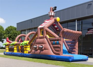 In ấn kỹ thuật số Khóa học trở ngại inflatable, khóa học vượt chướng ngại vật nổi với CE