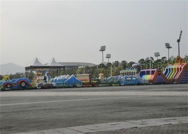 Khóa học vượt chướng ngại vật inflatable, trò chơi trở ngại inflatable từ Trung Quốc
