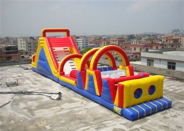 Khóa học vượt chướng ngại vật inflatable hấp dẫn dành cho trẻ em và người lớn
