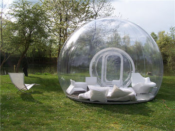 Trong suốt phòng Inflatable Tent, Inflatable Bubble Tent Với ​​Blower