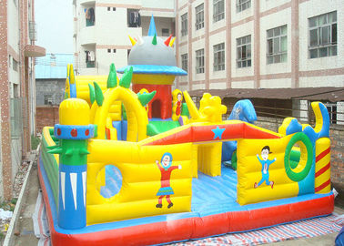 Tùy chỉnh đầy màu sắc Inflatable Bouncy Castle, Kids Inflatable Sân chơi