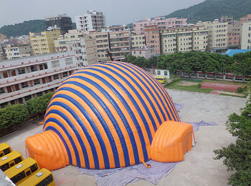 Nhiệt độ cao sức đề kháng lều mái vòm cao su / thể thao Inflatable lều cho thương mại