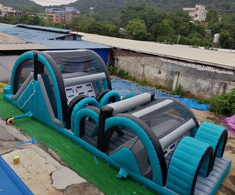 0,55mm PVC Bơm hơi 5k Chạy chướng ngại vật Chướng ngại vật 17mL * 4mW Chống tia cực tím