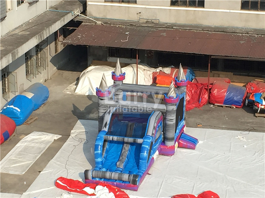 Combo cầu trượt lâu đài Bouncer bơm hơi trong nhà cho bể bóng trẻ em