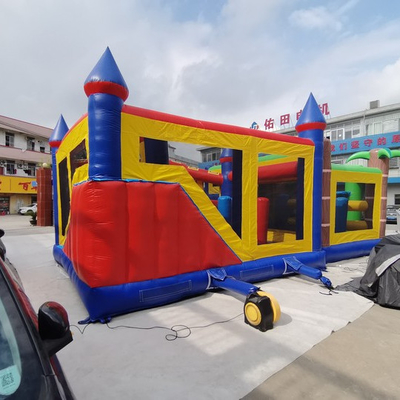 Tổ hợp bơm hơi nhỏ tùy chỉnh Bouncer Trượt chống cháy