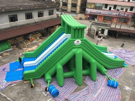 Combo Trượt Nước Đôi Khổng Lồ Không Thấm Nước Đầy Màu Sắc Cho Người Lớn