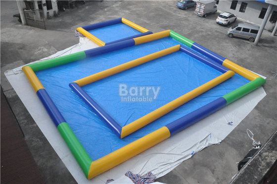 Quảng trường bơm hơi bằng bạt PVC 0,9mm cho hồ bơi tiệc tùng