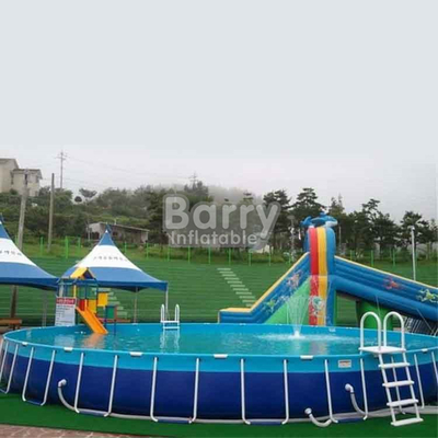 Bể bơi nước di động tùy chỉnh Bể bơi container di động tròn